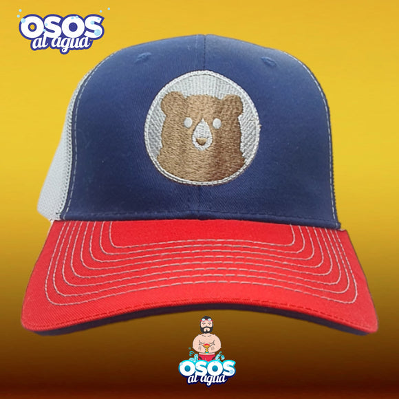 Gorra de malla oso pardo